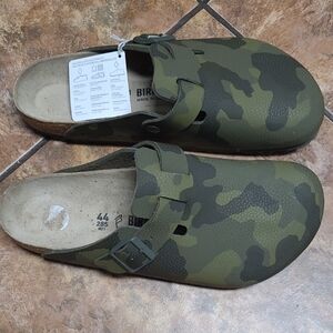 Birkenstock Men's Camouflage Clogs